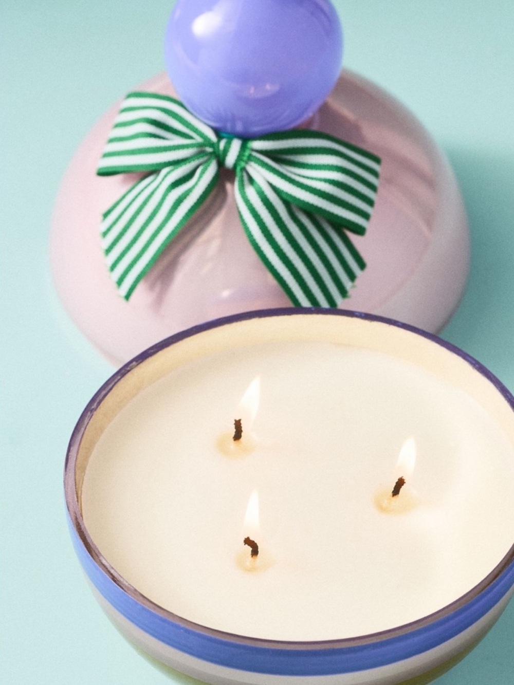 NWT Anthro Christmas candle